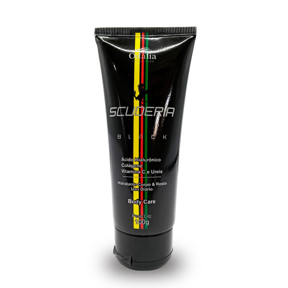 CREME HIDRATANTE SCUDERIA BLACK 100G  ODALIA