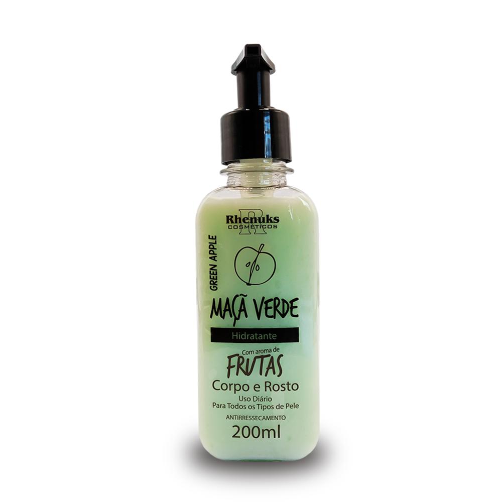 HIDRATANTE CORPO E ROSTO MACA VERDE 200ML RHENUKS 101