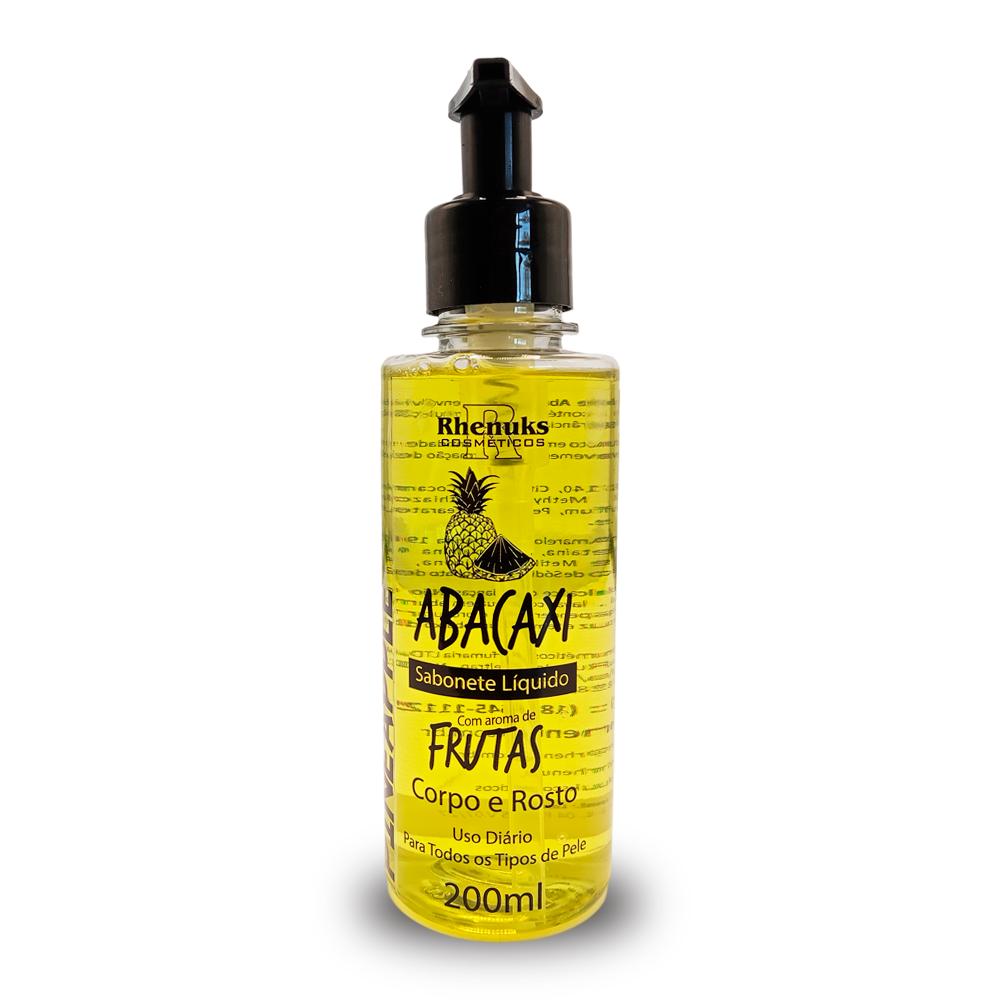 SABONETE CORPO E ROSTO ABACAXI  200ML RHENUKS 142