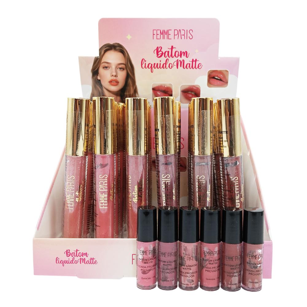 BATOM LÍQUIDO MATTE 24UN FEMMEPARIS FR137