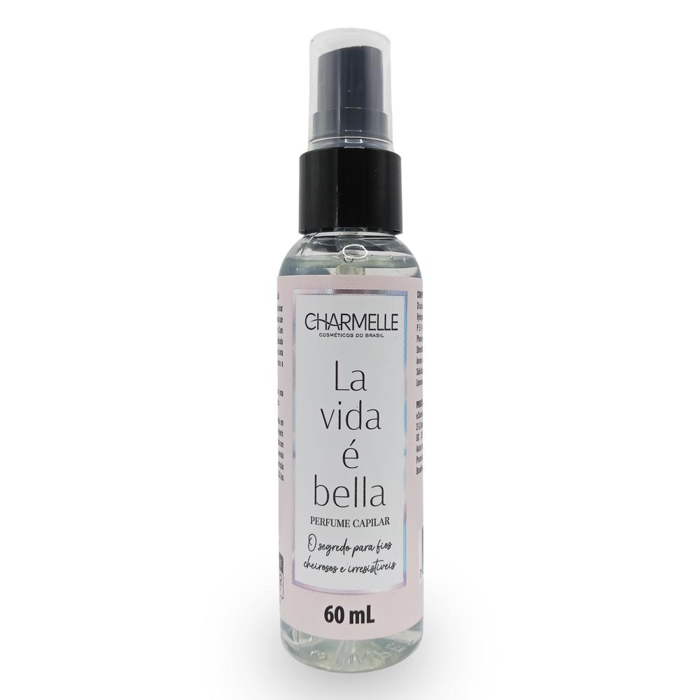 PERFUME CAPILAR LA VIDA E BELLA 60ML CHARMELLE