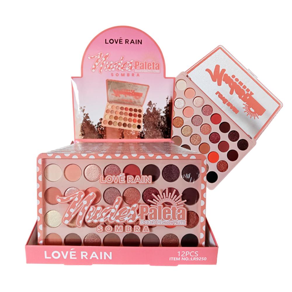 PALETA DE SOMBRA NUDE 12UN  LOVERAIN LR9250