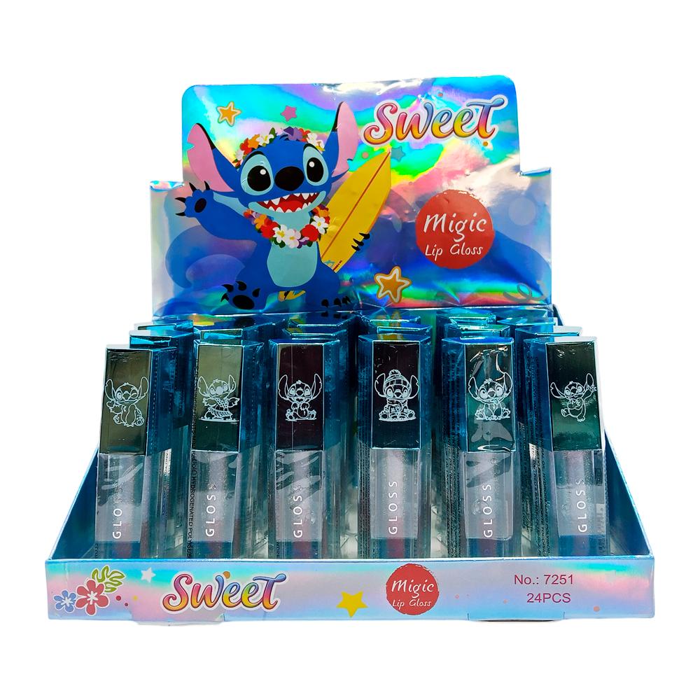 GLOSS SWEET STITCH AZUL 24UN CHINA 7251