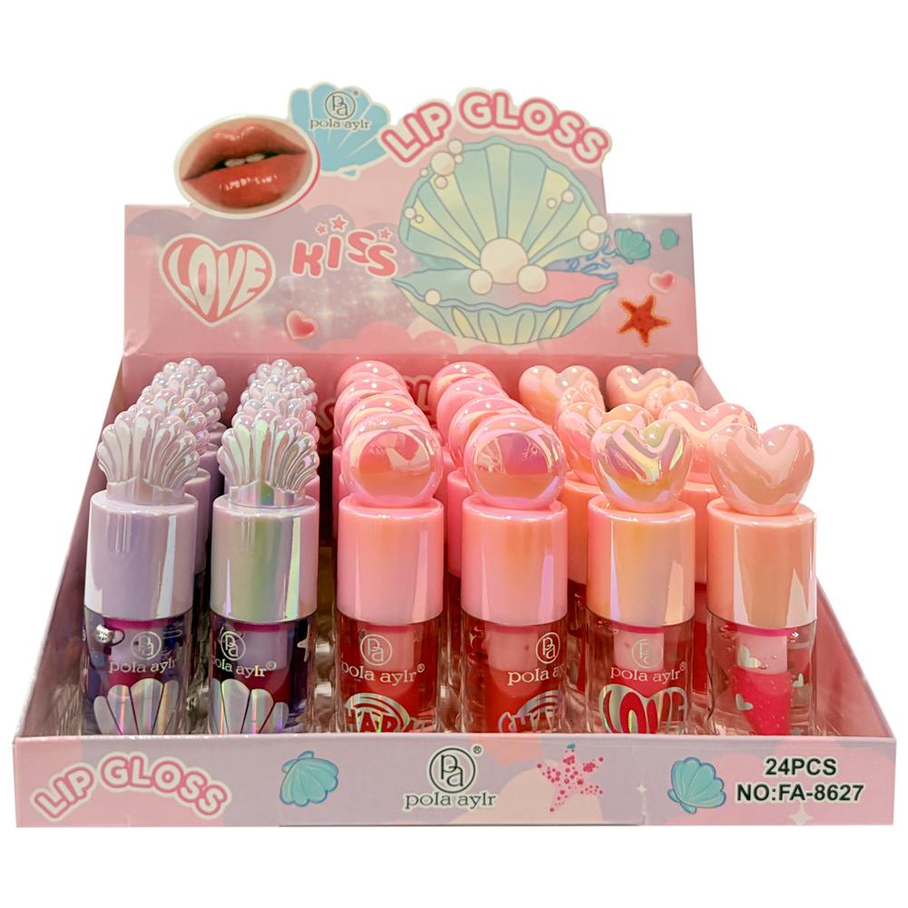 LIP GLOSS KISS SEREIA FUNDO DO MAR 24UNFA-8627 POLA AYLR