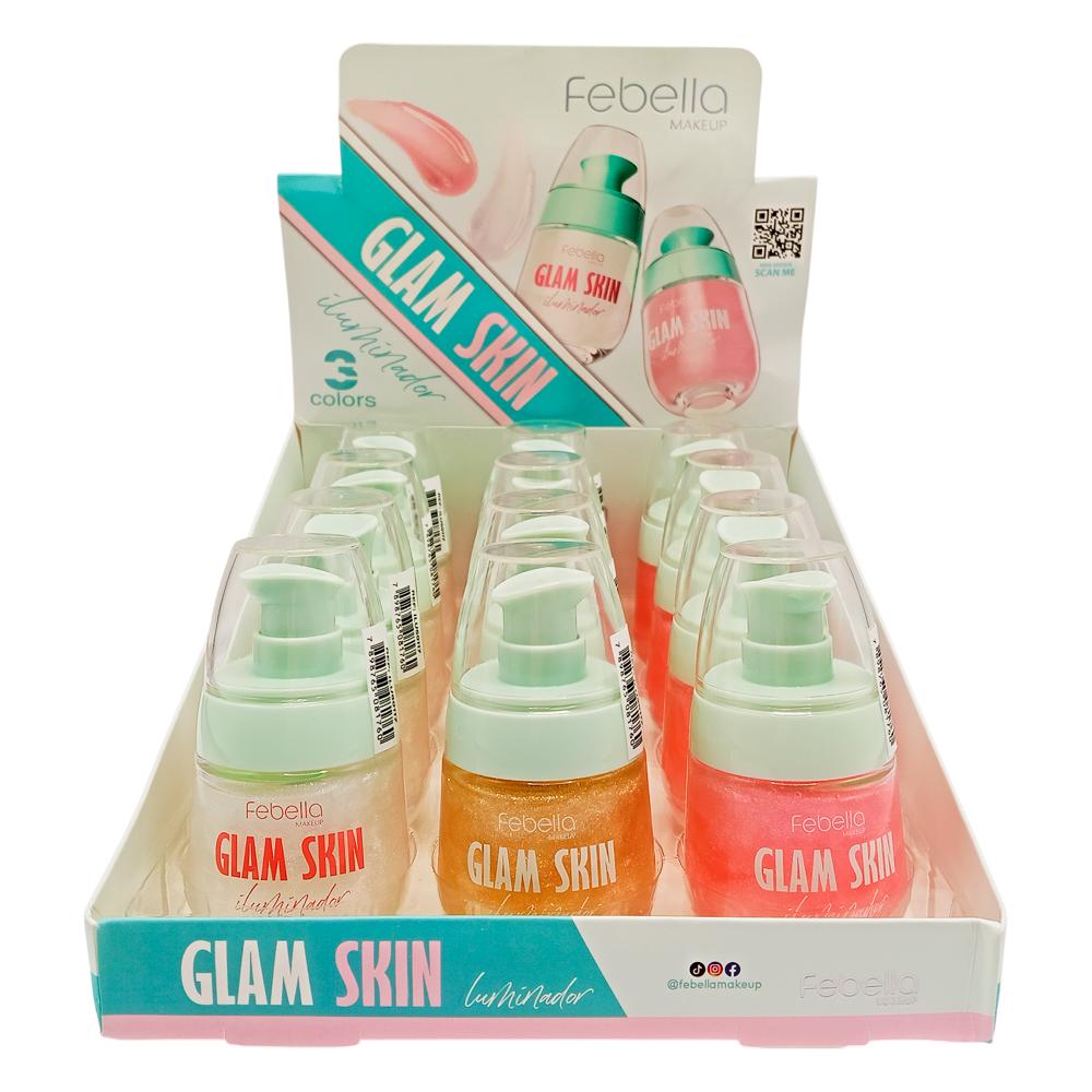 ILUMINADOR GLAM SKIN 12UN FEBELLA ILU50117