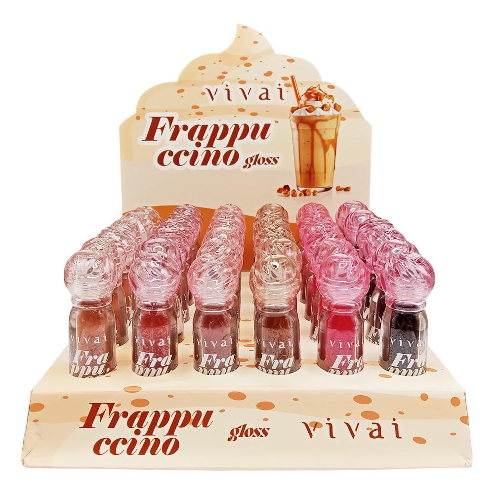 GLOSS FRAPPUCCINO CORES DE 1 AO 6 36UN VIVAI 3402.1.1