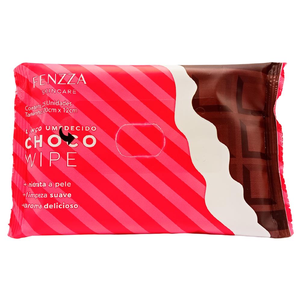 LENÇO UMEDECIDO CHOCO WIPE  FENZZA FZ50030