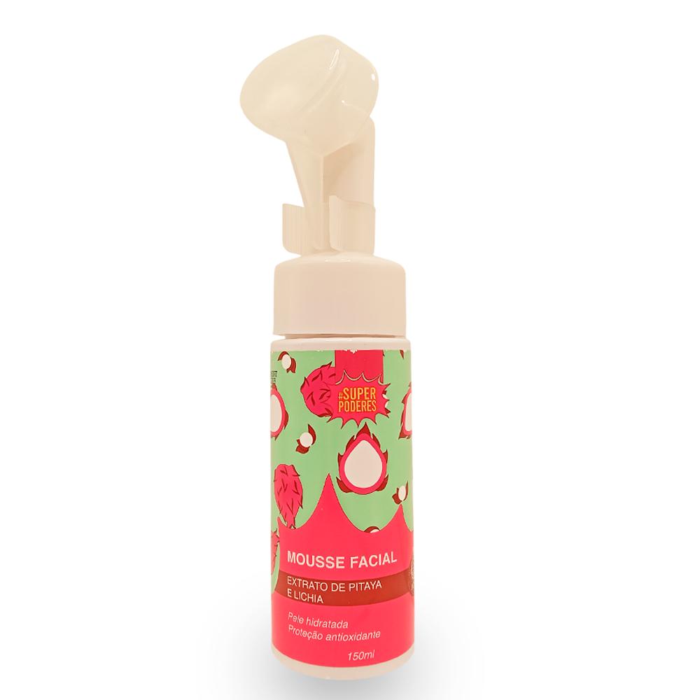 MOUSSE FACIAL PITAYA E LICHIA 150ML SUPERPODERES SP921-01