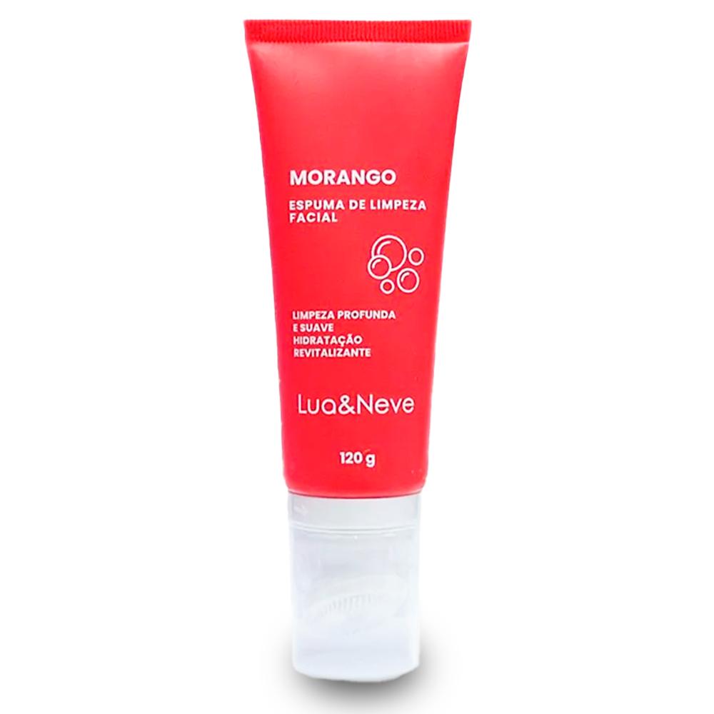 ESPUMA DE LIMPEZA MORANGO 120G LUA E NEVE LN5501017