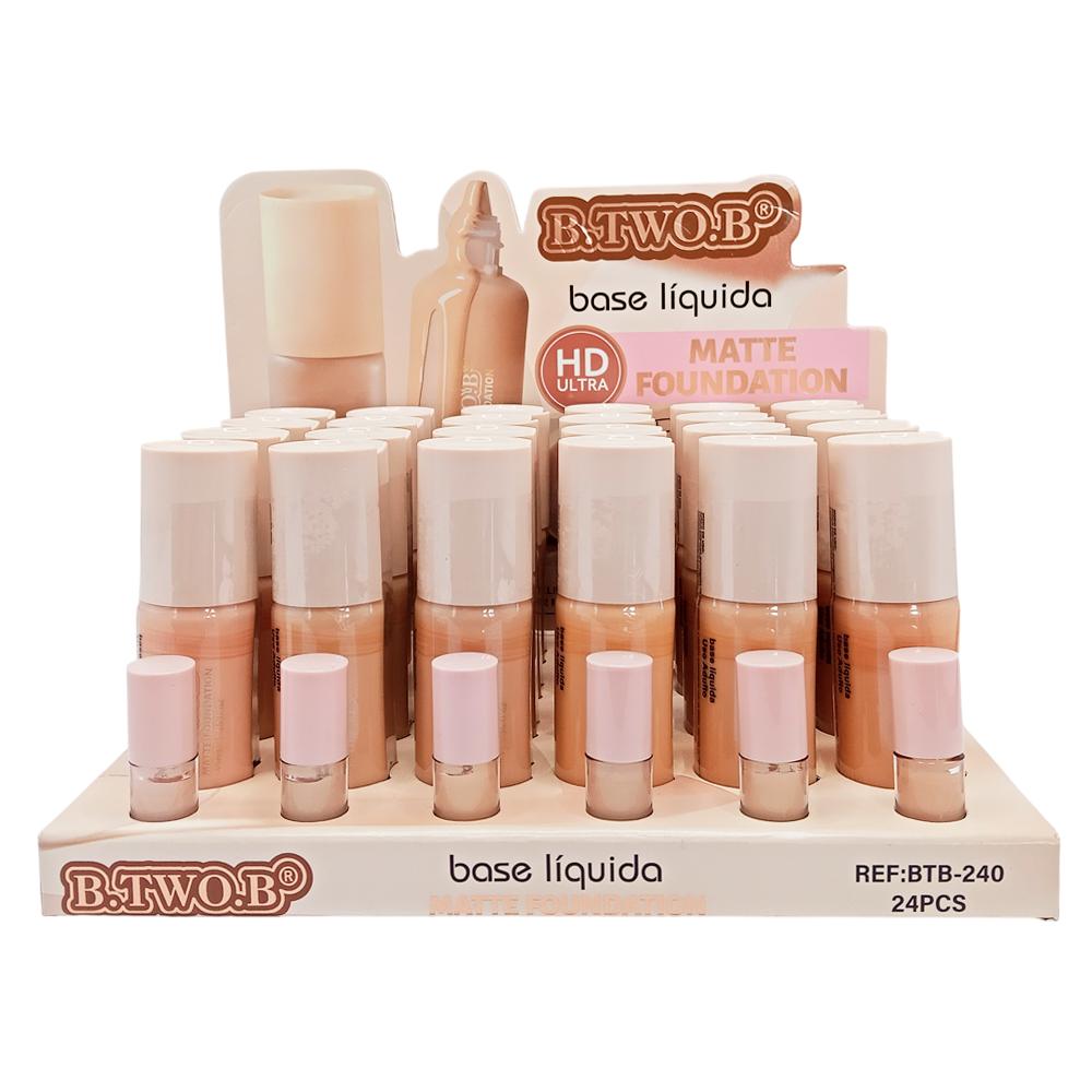 BASE LIQUIDA MATTE FOUNDATION 24UN B.TWO.B BTB-240