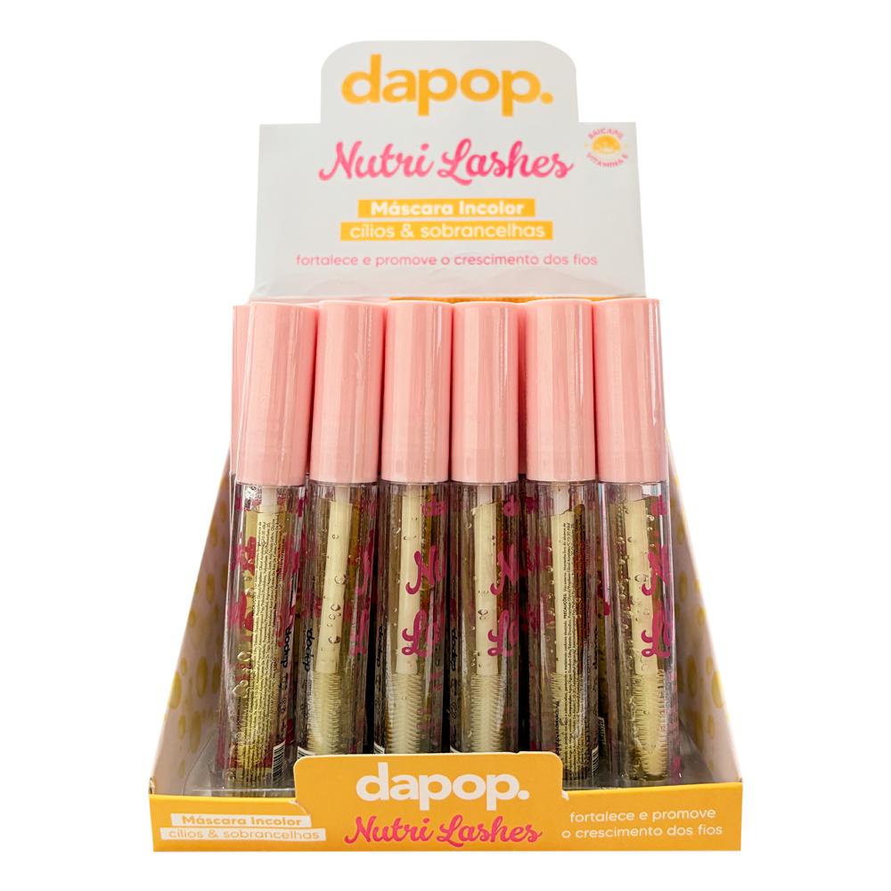 MÁSCARA INCOLOR DE CÍLIOS NUTRI LASHES 36UN DAPOP DP2400