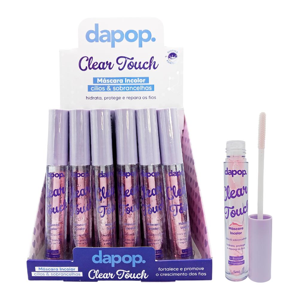 MASCARA INCOLOR CILIOS E SOBRANCELHAS 36UN DAPOP DP2401