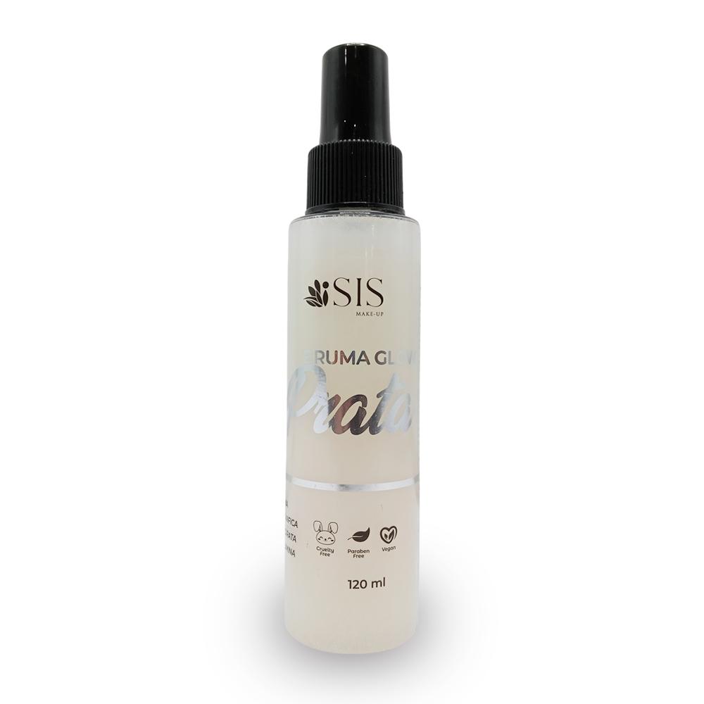 BRUMA FIXADORA GLOW PRATA 120ML IS032 ISISMAKEUP