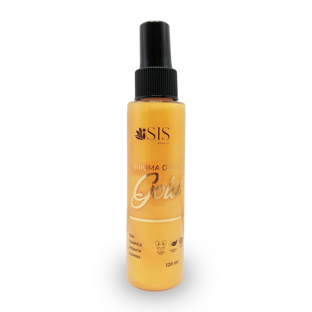 BRUMA FIXADORA GLOW GOLD 120ML IS031 ISISMAKEUP