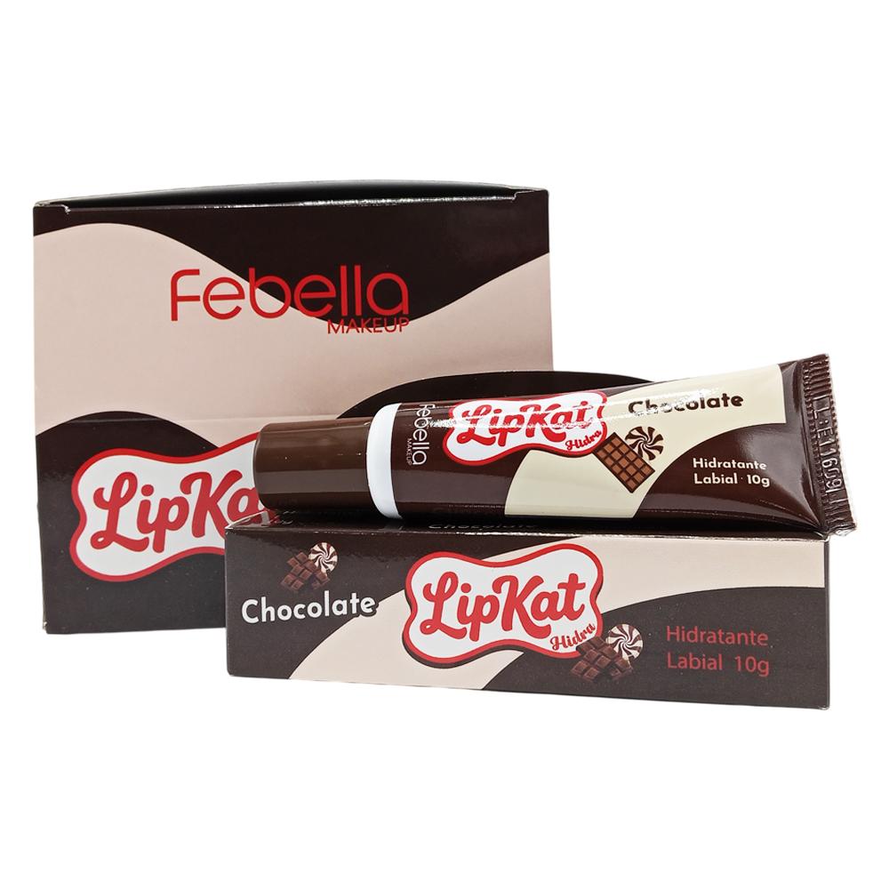 LIPKAT CHOCOLATE 12UN LGK0126 FEBELLA