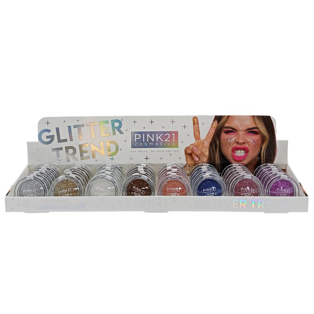 GLITTER TREND 48UN PINK21 CS5364