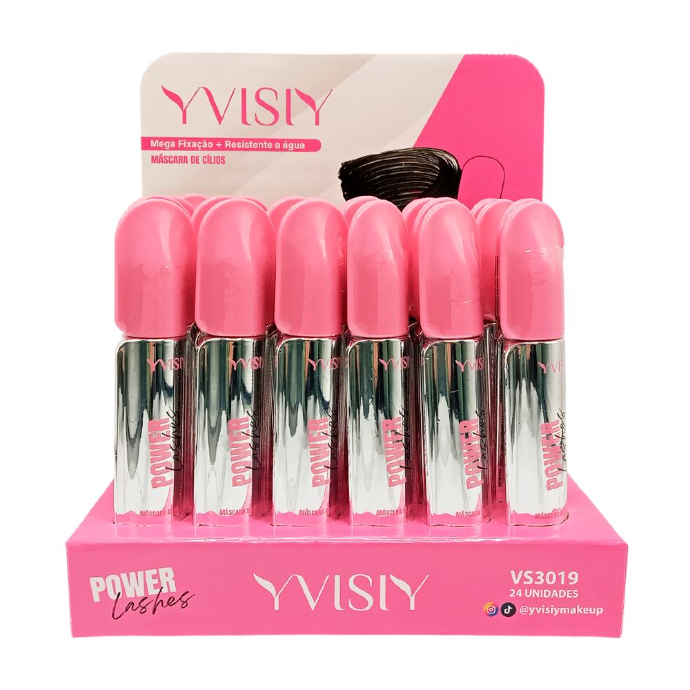 MÁSCARA DE CÍLIOS POWER LASHES 24UN YVISIY VS3019
