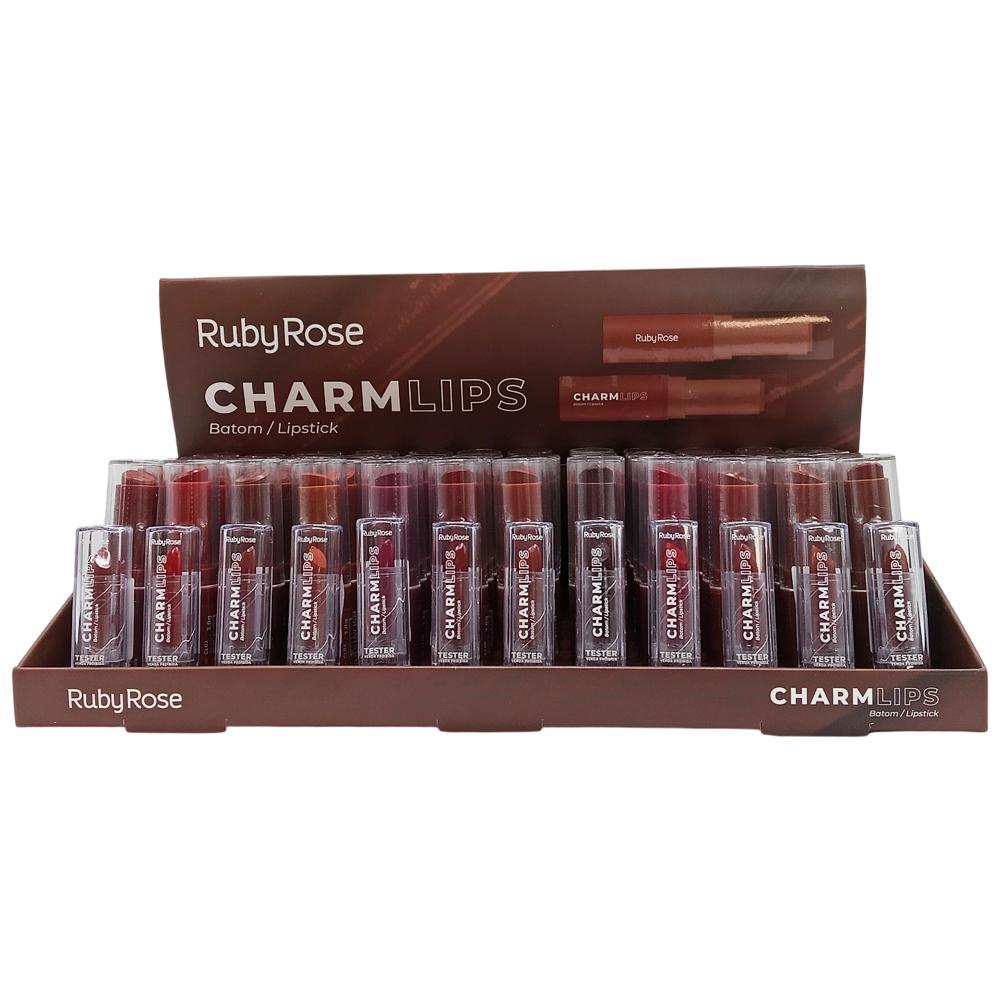 BATOM /LIPSTICK CHARMLIPS 72UN RUBYROSE HB-L6001 G1