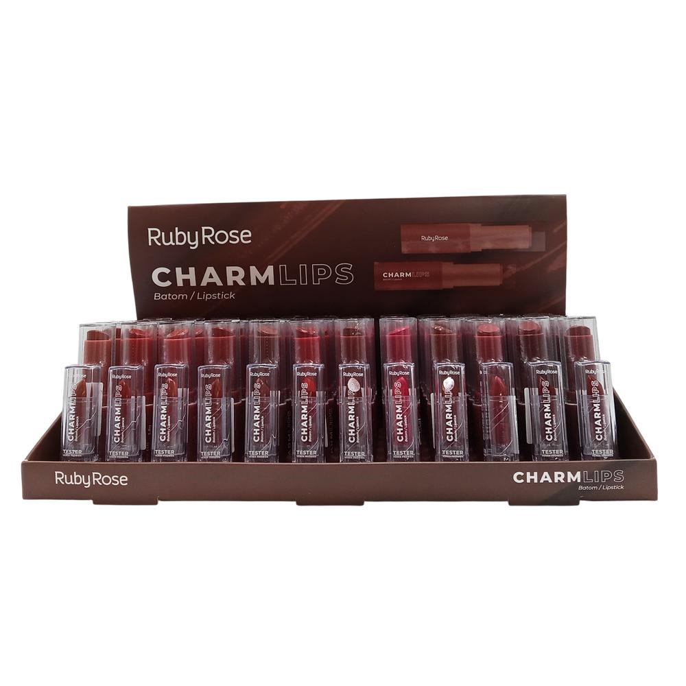 BATOM /LIPSTICK CHARMLIPS 72UN RUBYROSE HB-L6001 G2