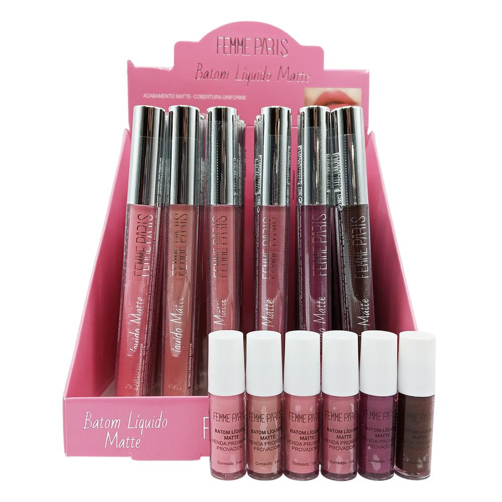 BATOM LÍQUIDO MATTE 24UN FEMMEPARIS FR178