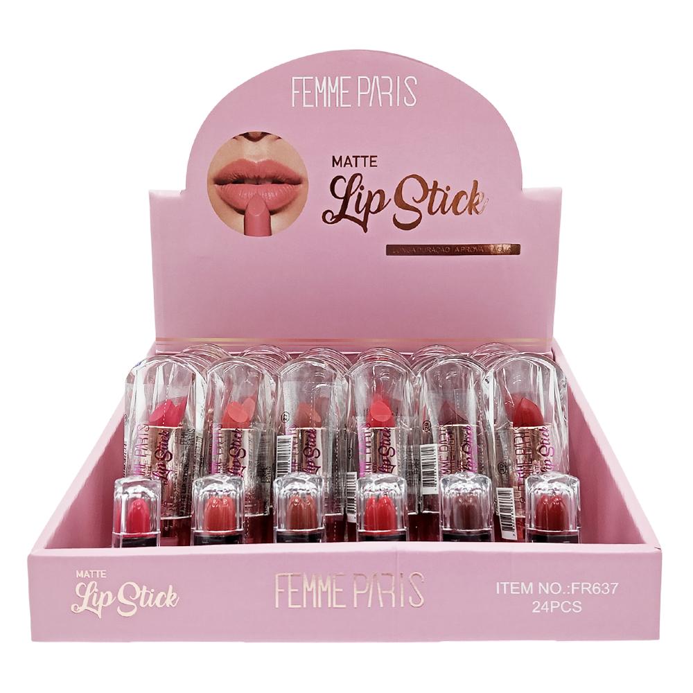 LIP STICK MATTE 24UN FEMMEPARIS FR637