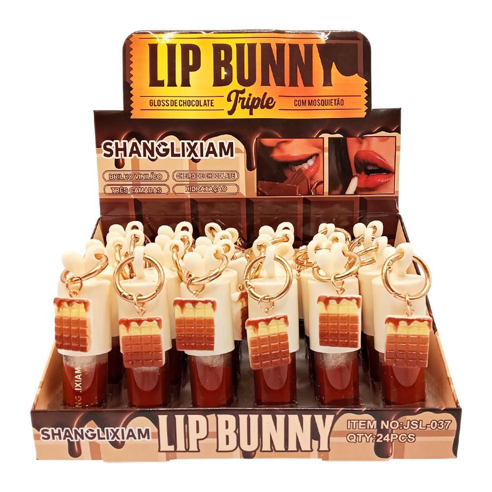 LIP GLOSS BUNNY TRIPLE 24UN SHANGLIXIAM JSL-037