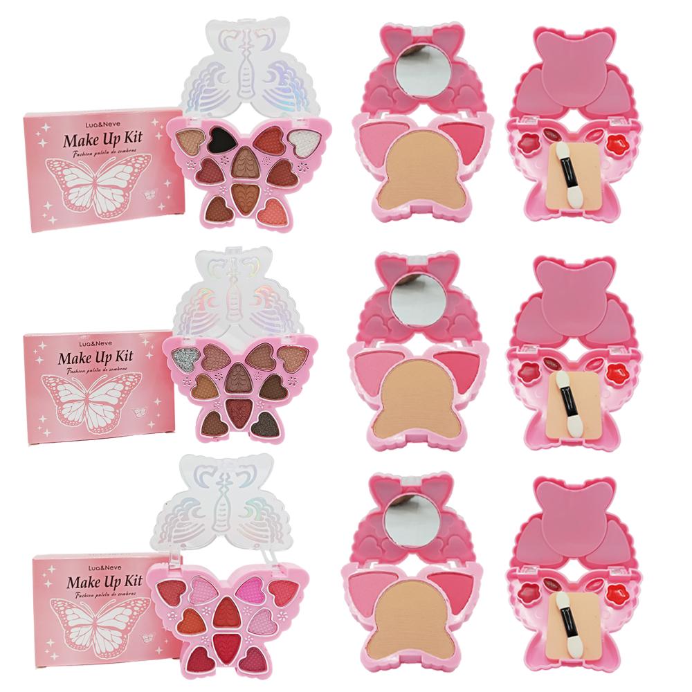 KIT DE SOMBRAS BORBOLETA 12UN LUAENEVE LN03047