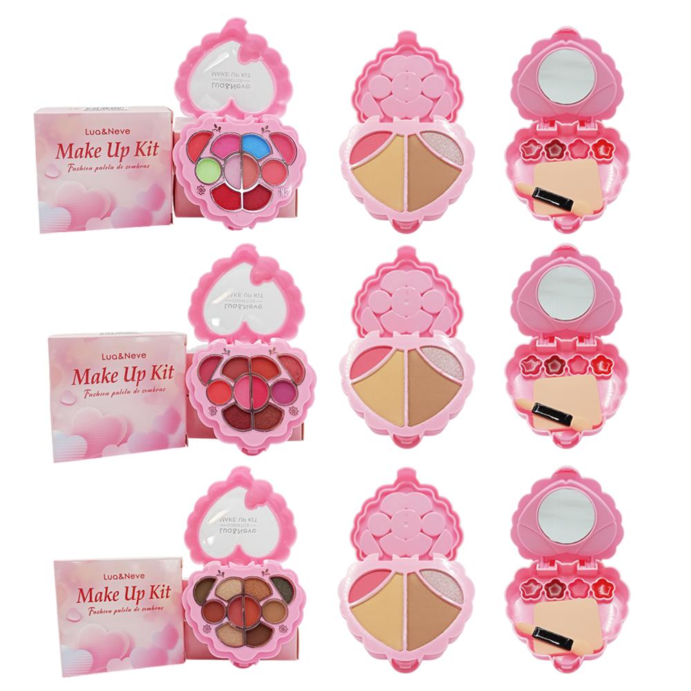 KIT DE SOMBRAS CORAÇÃO 12UN LUA&NEVE LN03048
