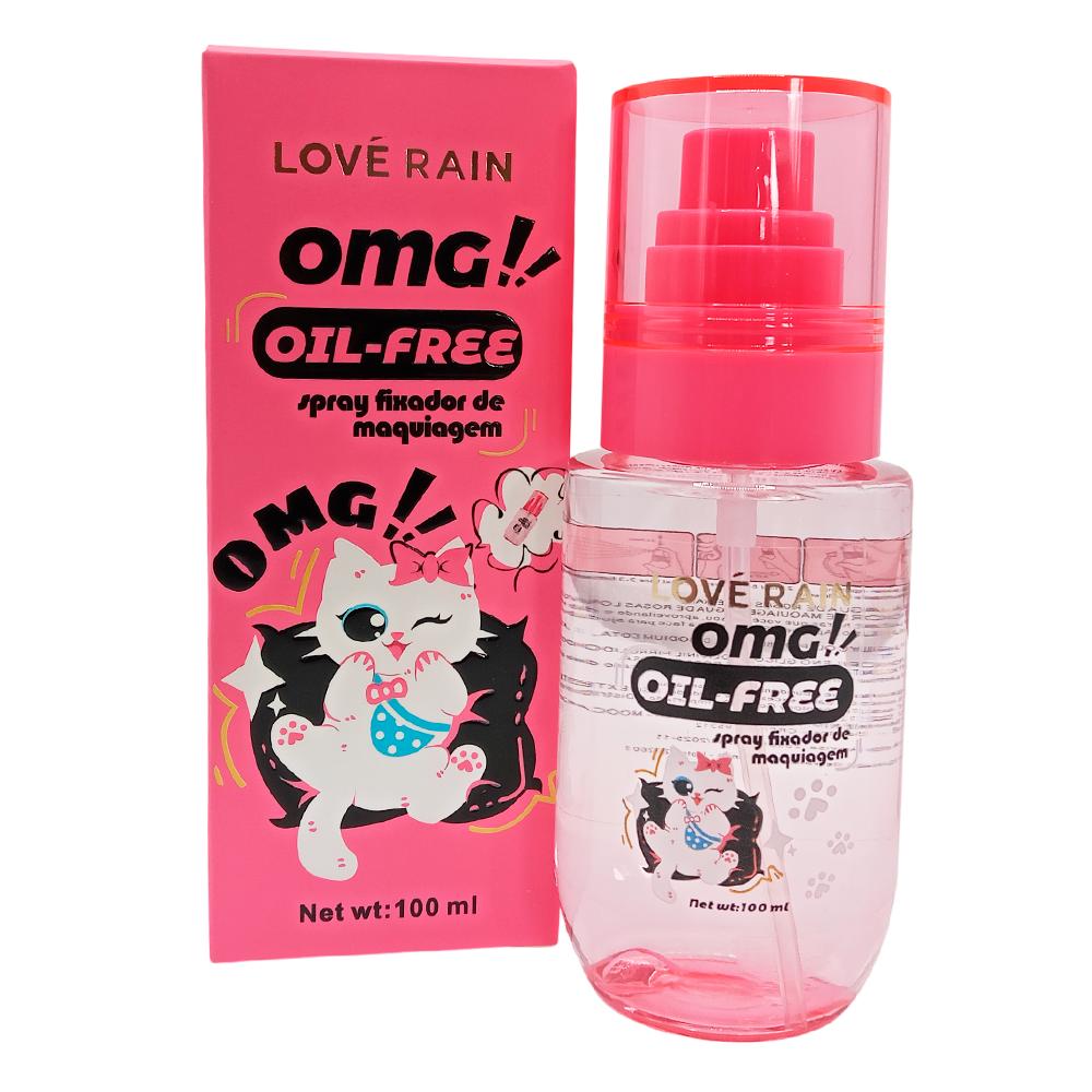 SPRAY FIXADOR DE MAQUIAGEM OIL-FREE OMG LOVERAIN LR-3081