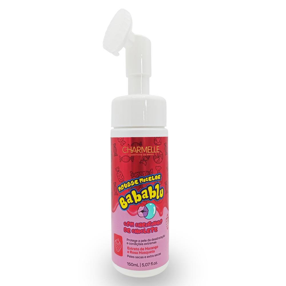 MOUSSE MICELAR BABABLU MORANGO 150ML CHARMELLE