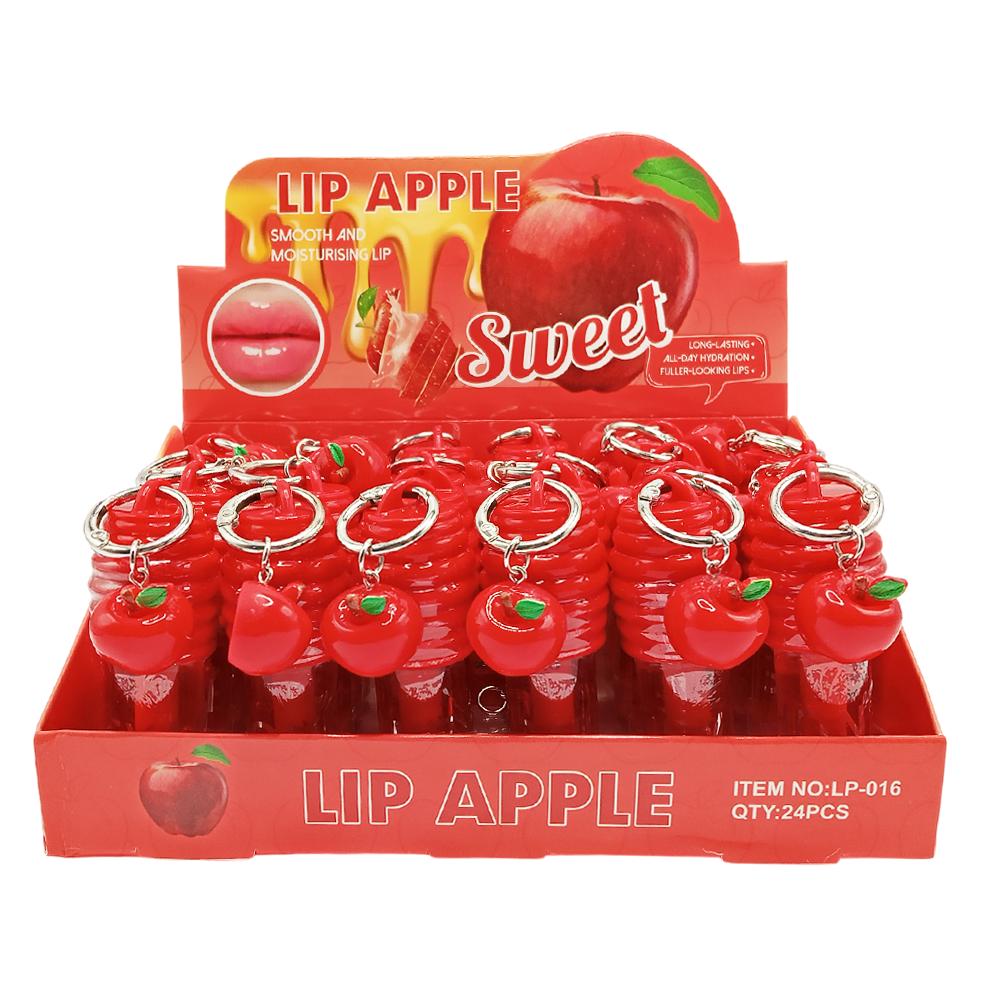 LIP GLOSS APPLE 24UN SWEET LP-016