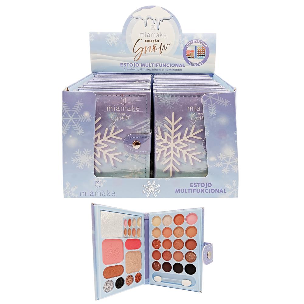 ESTOJO MULTIFUNCIONAL SNOW 12UN MIAMAKE 631
