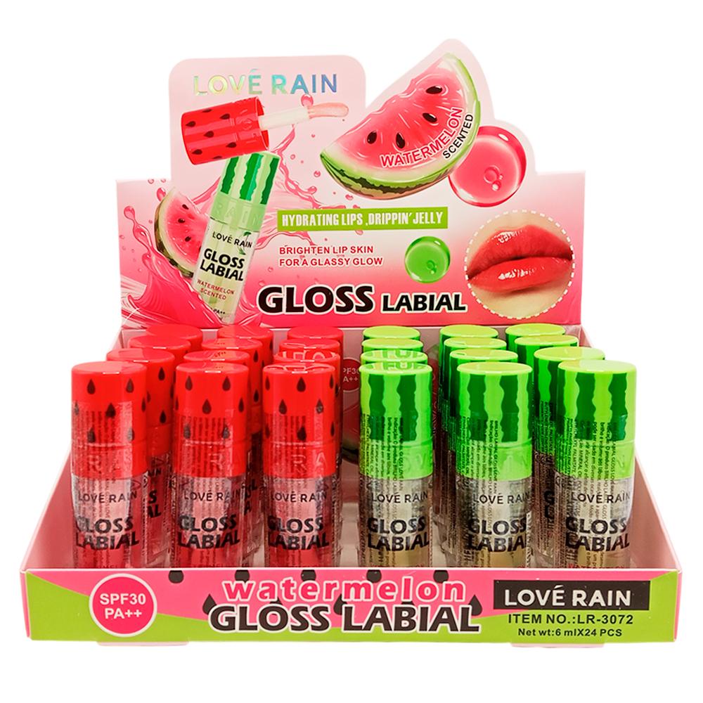 LIP GLOSS MELANCIA 24UN LOVERAIN LR-3072