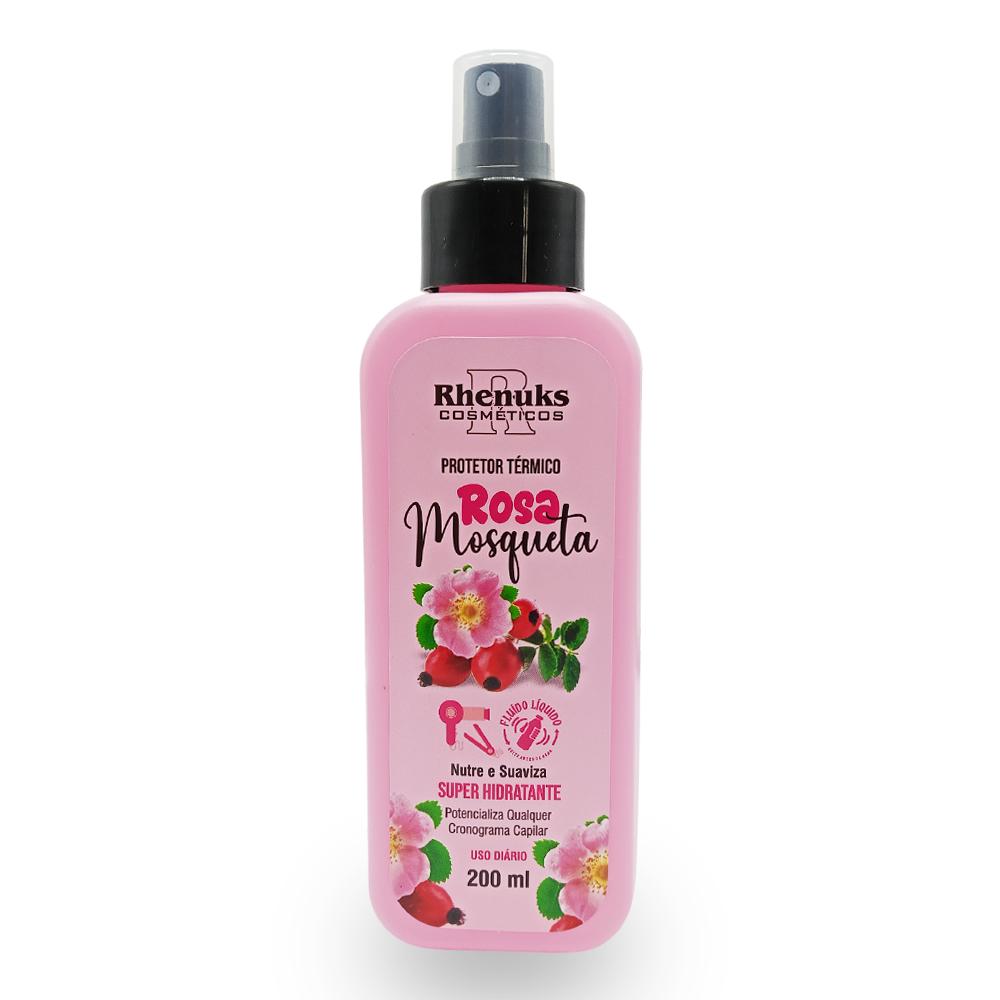 PROTETOR TERMICO CAPILAR ROSA MOSQUETA 200ML RHENUKS 282
