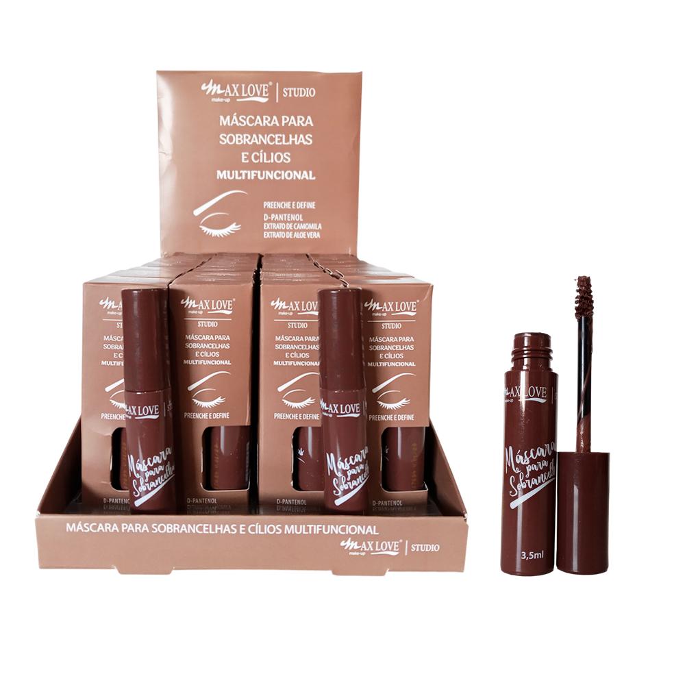 MASCARA PARA SOBRANCELHAS E CILIOS MULTIFUNCIONAL COR 31 28UN MAXLOVE 31