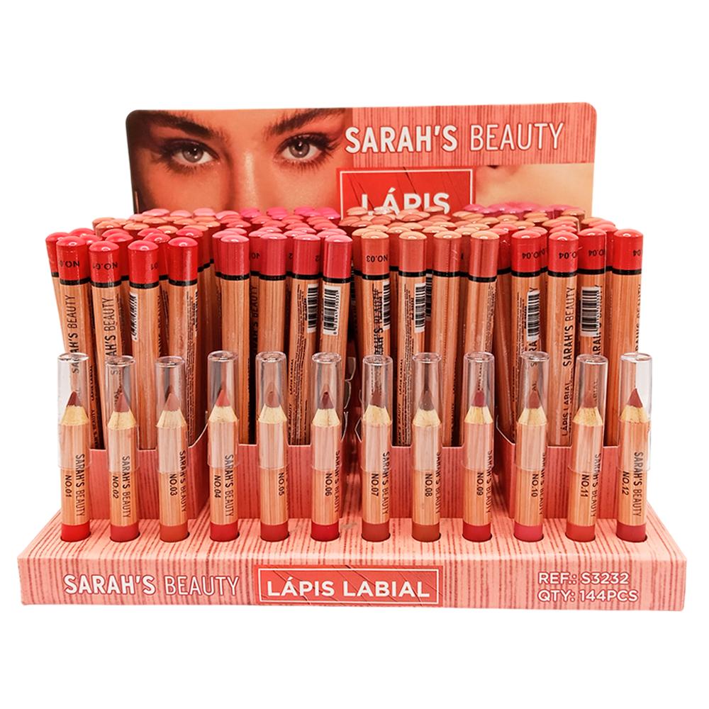LÁPIS LABIAL 144UN SARAHSBEAUTY S3232