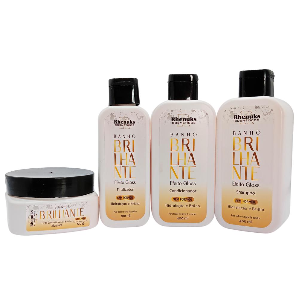 KIT CAPILAR BILHO BRILHANTE 4UN RHENUKS 324