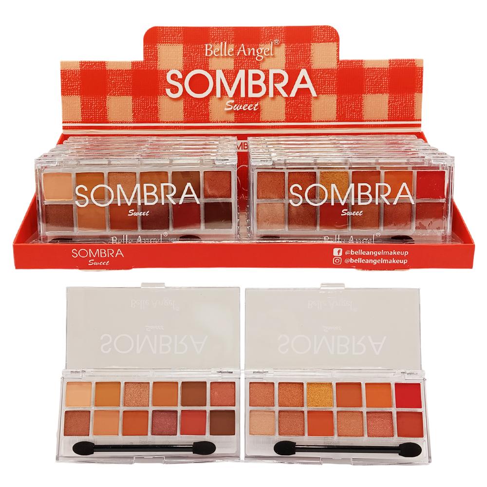 PALETA SOMBRAS SWEET 12UN BELLE ANGEL B088