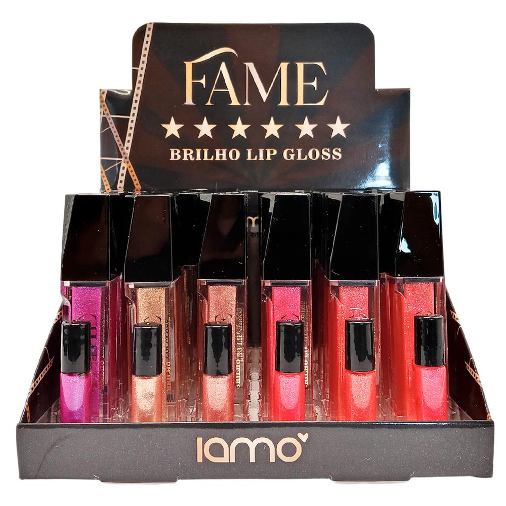 BRILHO LIP GLOSS LABIAL FAME 1/5 24UN IAMO YS43614
