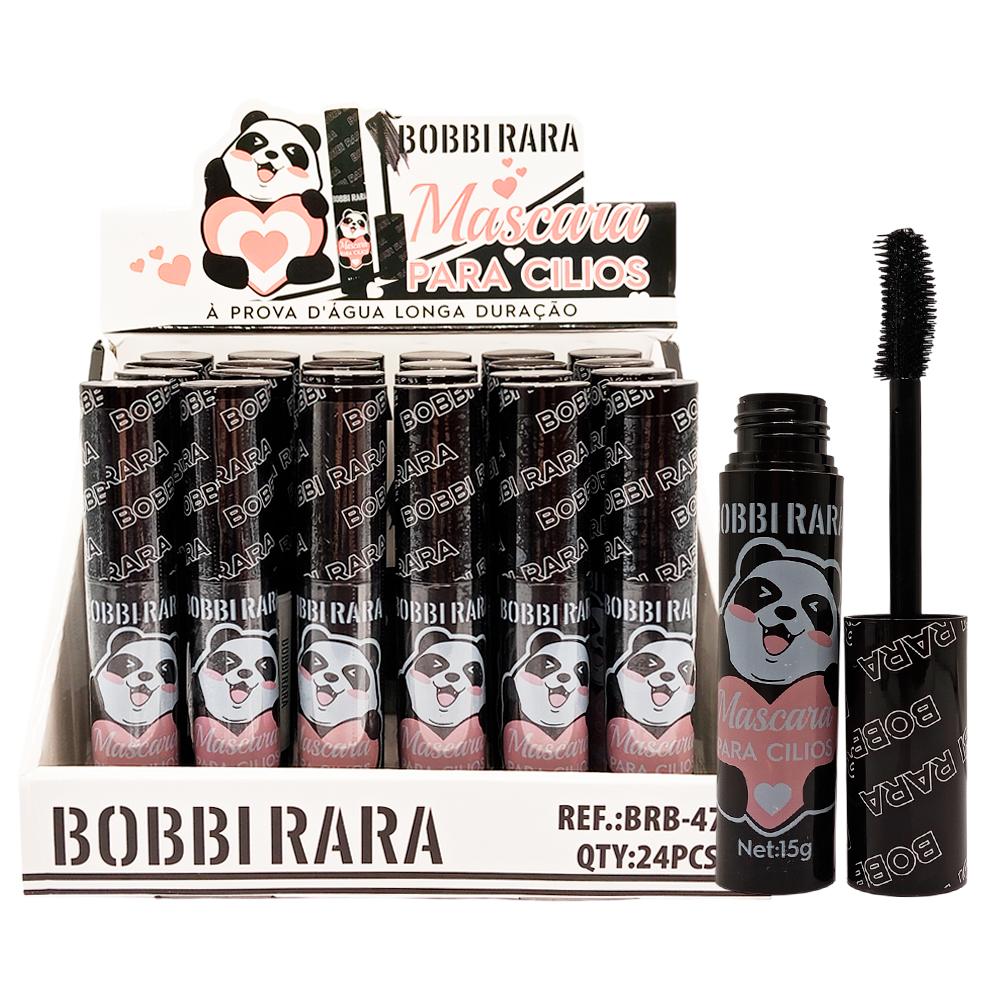 MÁSCARA DE CÍLIOS PANDA PRETO 24UN BOBBIRARA BRB-470
