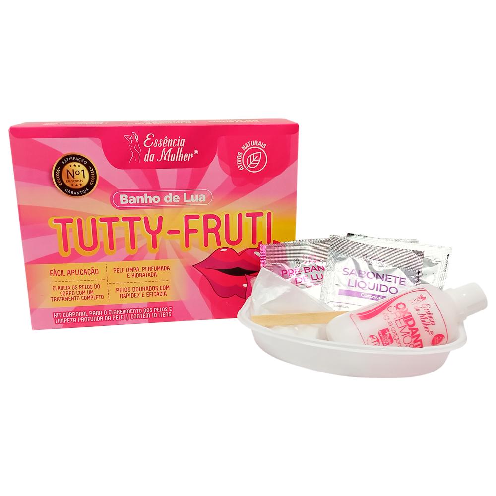 KIT BANHO DE LUA TUTTI FRUTTY 10 ITENS ESSENCIADAMULHER
