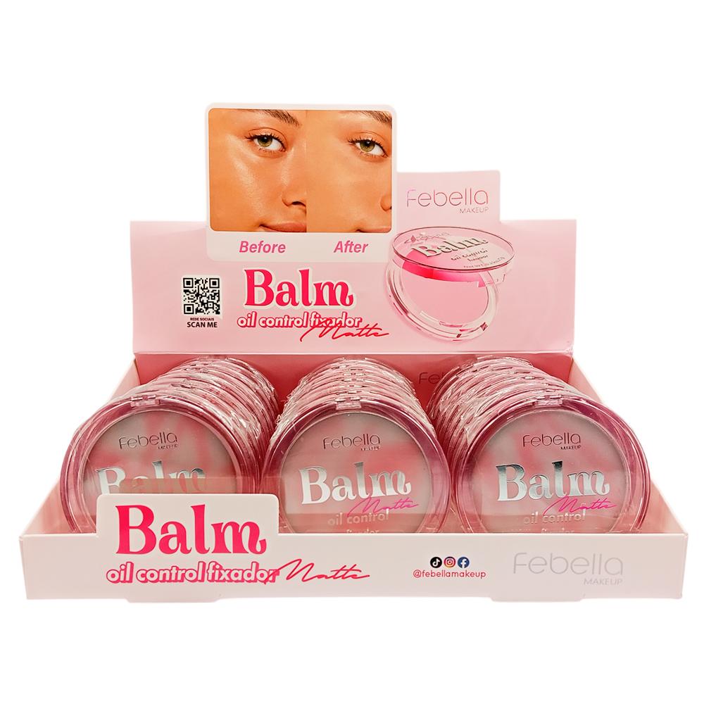 BALM OIL CONTROL FIXADOR MATTE 24UN FEBELLA PPM50502