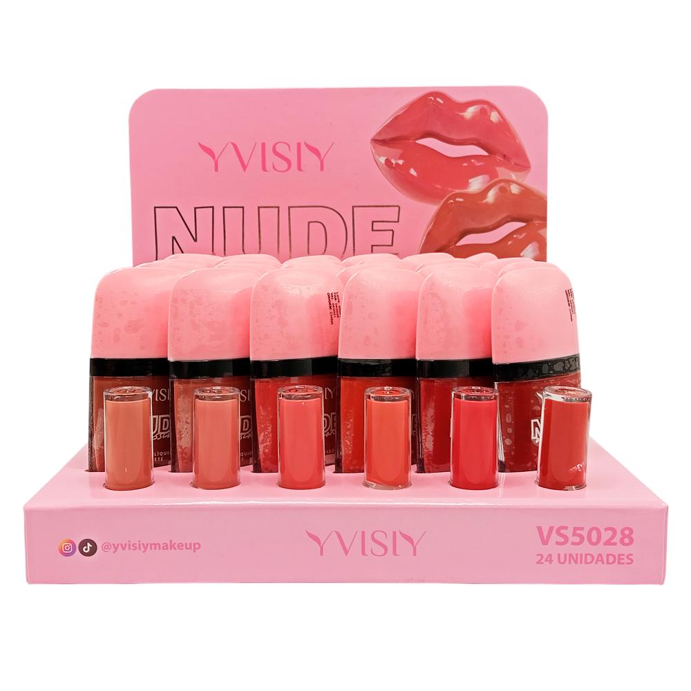 BATOM LÍQUIDO MATTE OBSESSION NUDE 24UN YVISIY VS5028