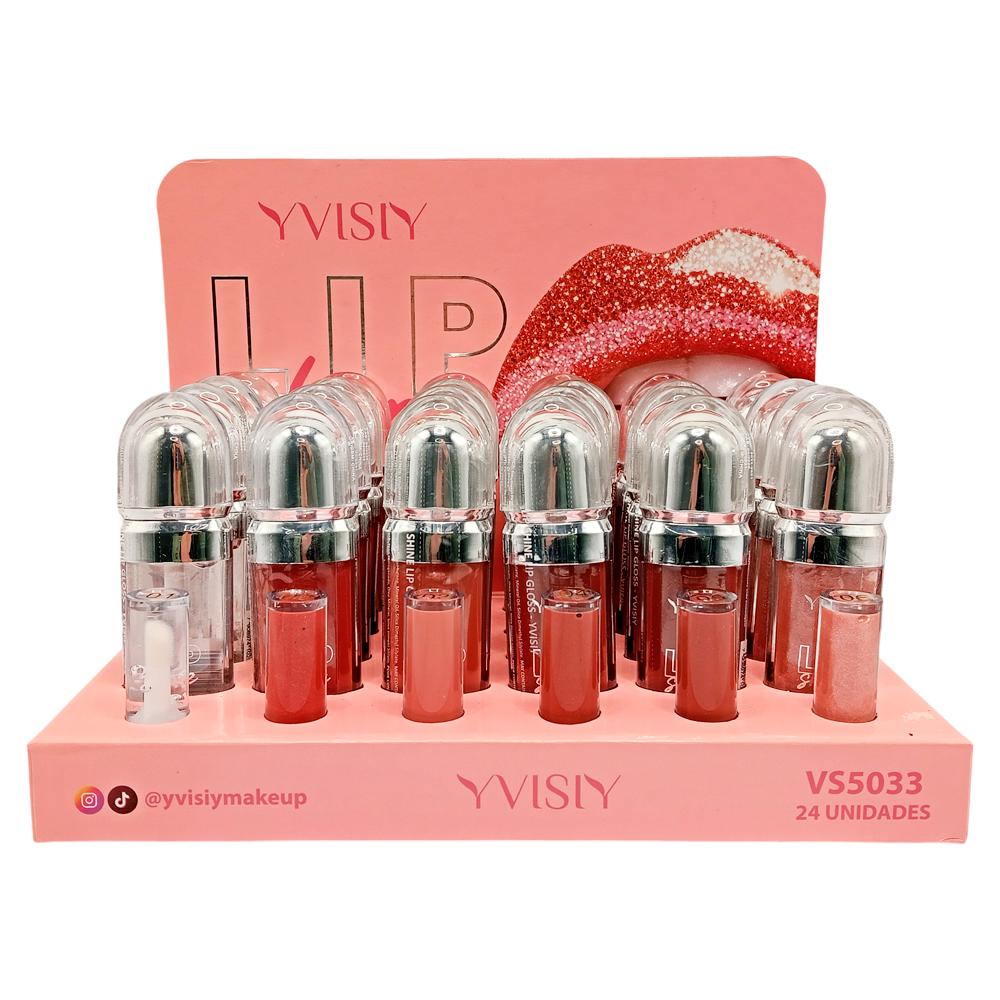LIP SHINE LIP GLOSS NUDE 24UN YVISIY VS5033