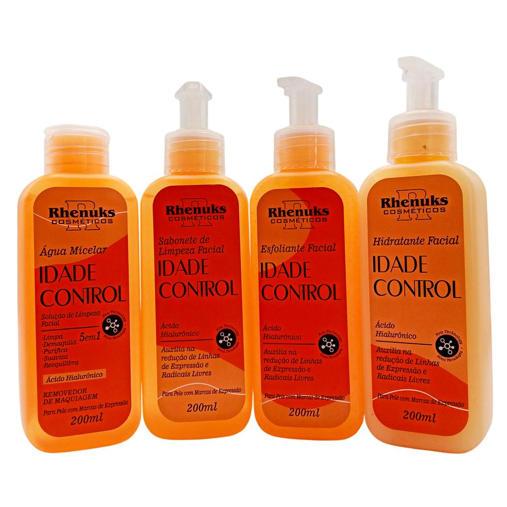 KIT FACIAL SKIN CARE IDADE CONTROL 200ML RHENUKS 063