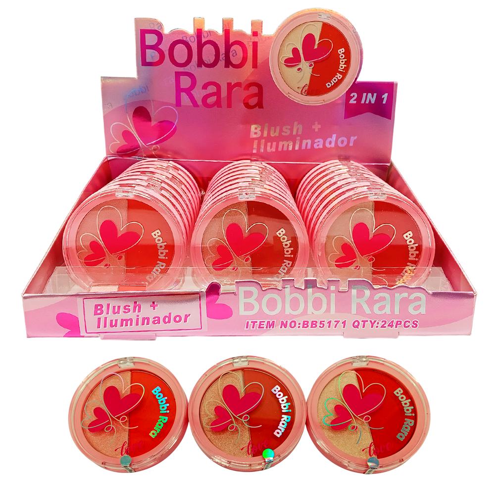 BLUSH & ILUMINADOR 2IN1 24UN BOBBIRARA BB5171