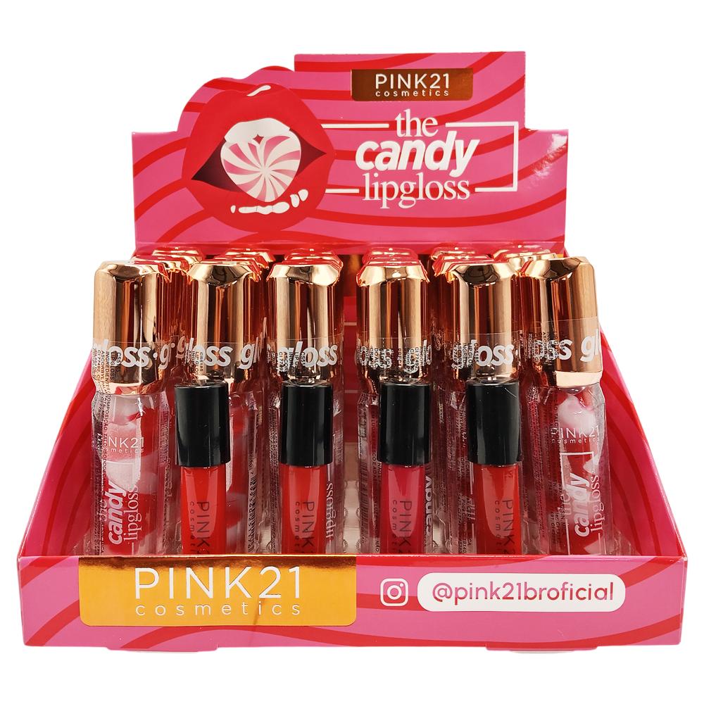 LIP GLOSS THE CANDY 24UN PINK21 CS5185