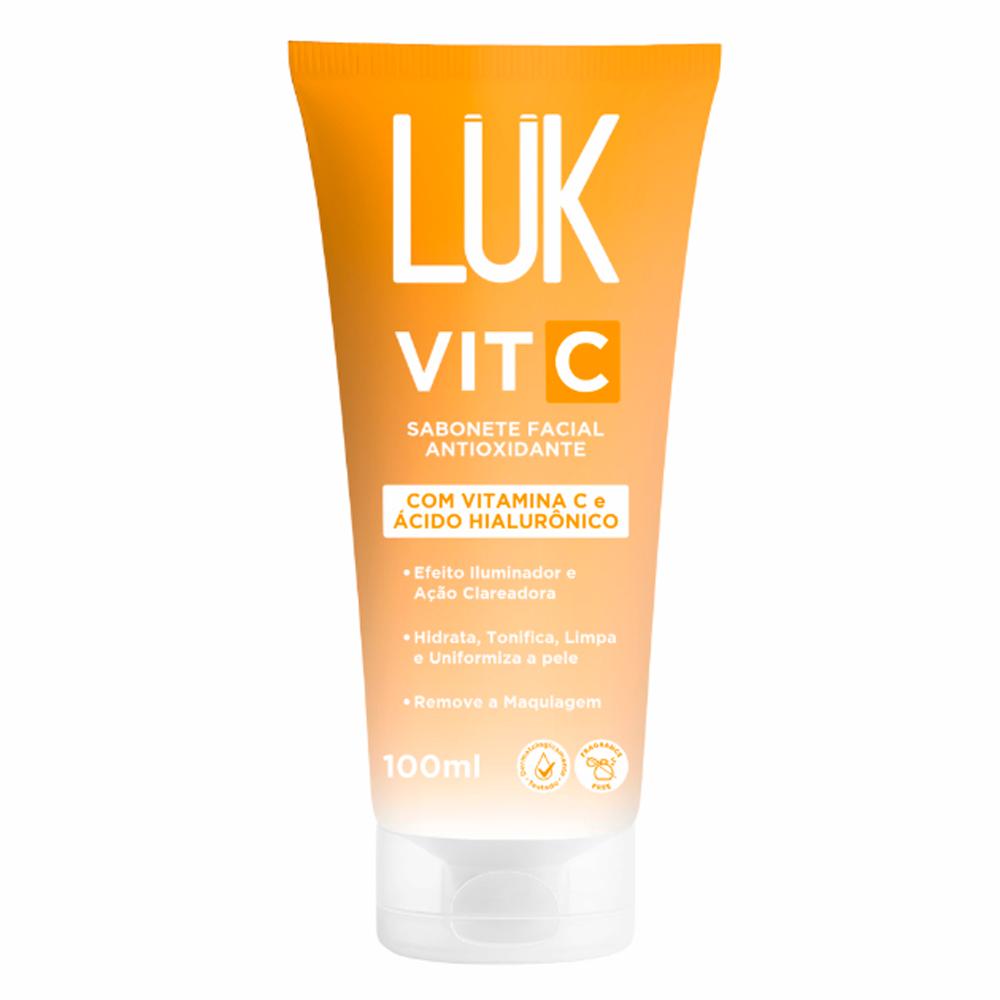 SABONETE FACIAL VITAMINA C 100ML LUK