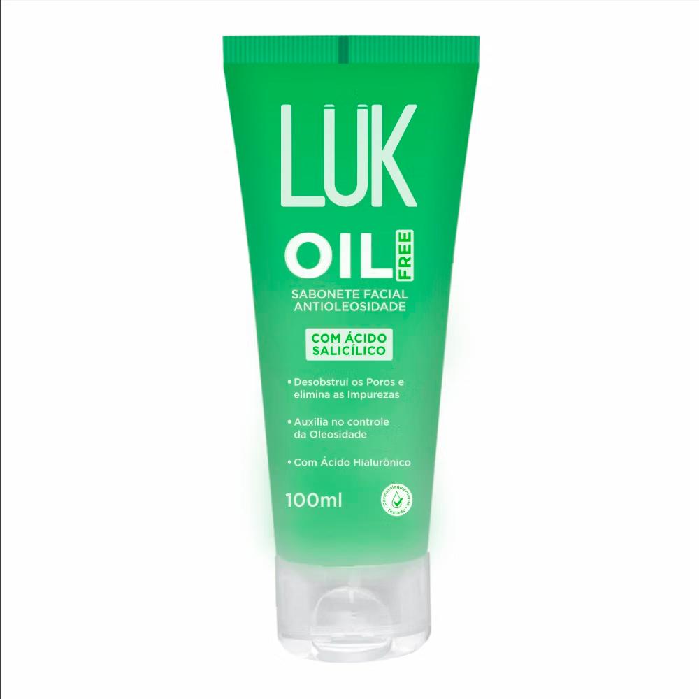 SABONETE FACIAL OIL FREE 100ML LUK