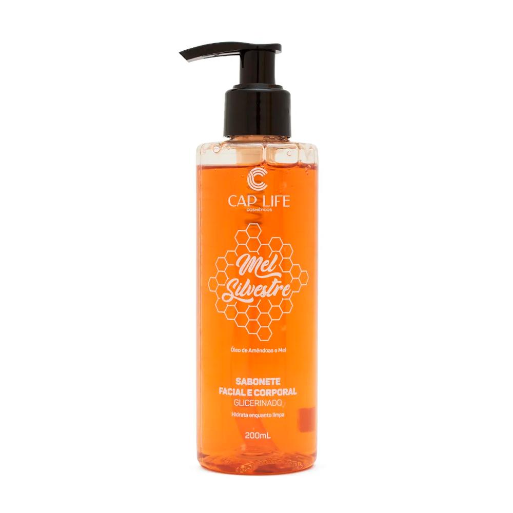 SABONETE LIQUIDO MEL SILVESTRE 200ML CAPLIFE